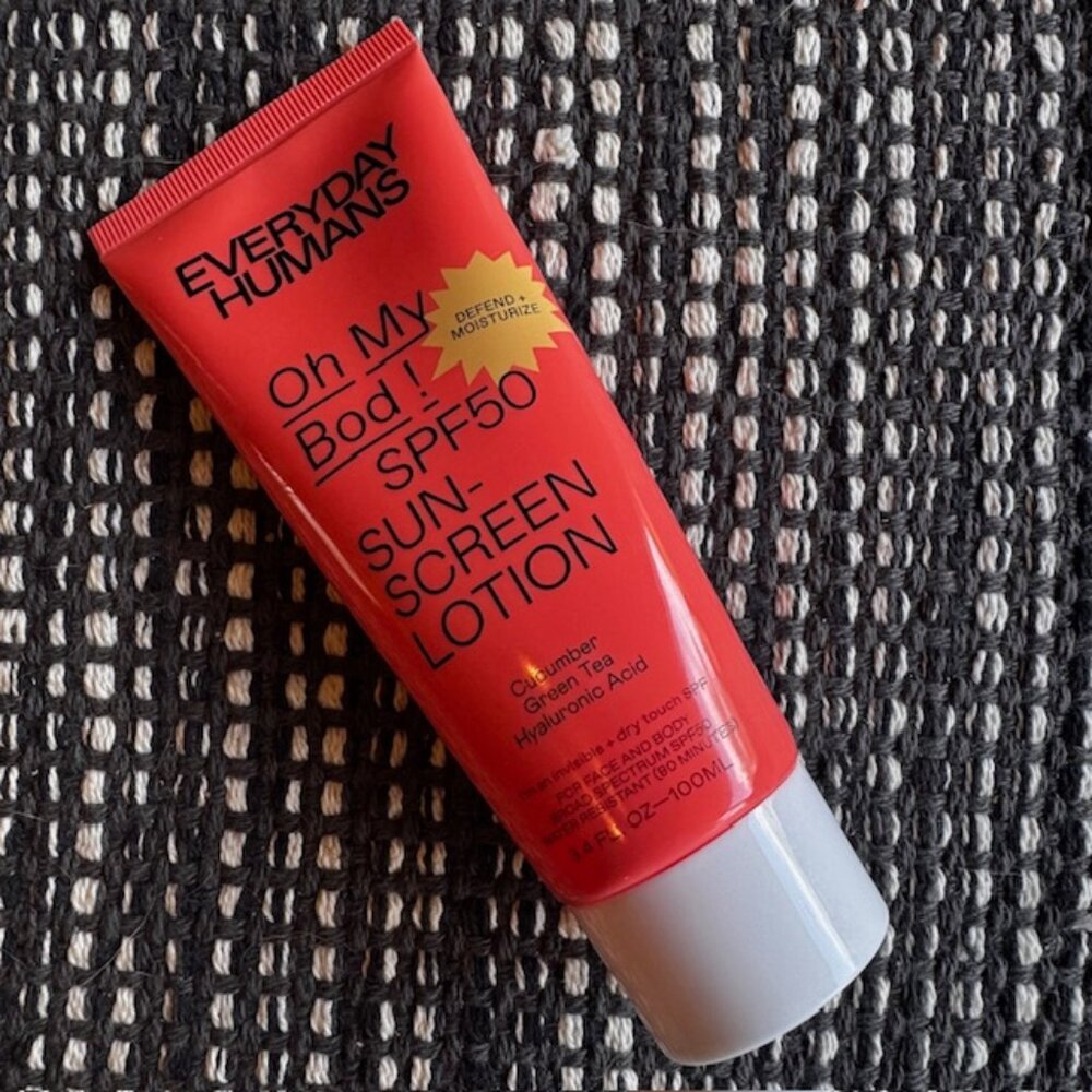 New Everyday Humans Oh My Bod! SPF50 Sunscreen Lotion